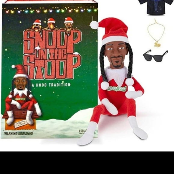 Snoop on the Stoop Elf Doll Christmas NIB Santa - Picture 4 of 4